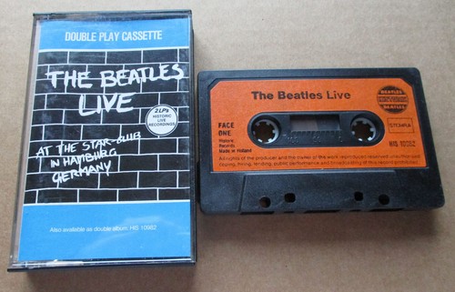 Beatles cassette live - at, the