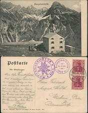Ansichtskarte Oberstdorf (Allgäu) Kemptner Hütte Alpen 1906