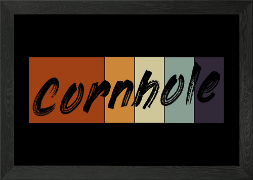 Cornhole vintage sitzsack - cornhole,