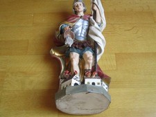 Handgeschnitzter Heiliger Florian - Figur-Höhe ca. 50 cm - Patron der Feuerwehr