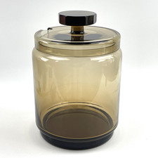 Bowlegefäß Rauchglas Braun |