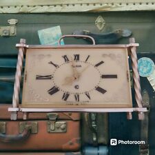 Vintage alter manueller Tischwecker Slava UdSSR Sowjetzeit Wohnkultur 1960 