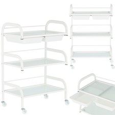 Kosmetikhilfe Friseursalon ST029 universeller Schrank Wagen Tisch auf Rollen mit