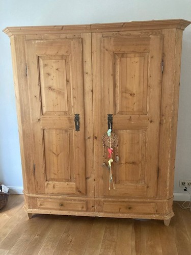 Antiker garderobenschrank - antiker,