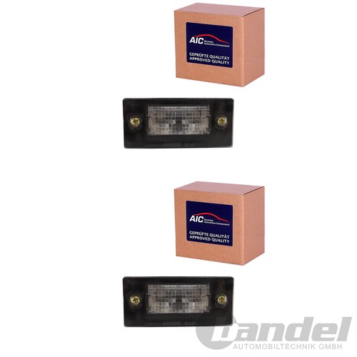 Aic kennzeichenleuchten - 2x, +