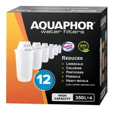 12x ORIGINAL AQUAPHOR Filter A5H für hartes Wasser (350l), EXTRA KALKSCHUTZ