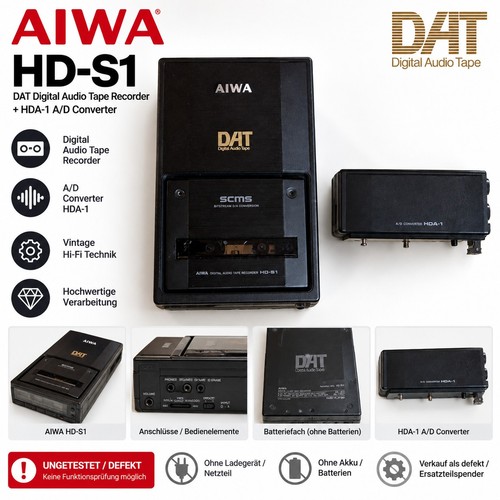 Aiwa dat digital - hd-s1,
