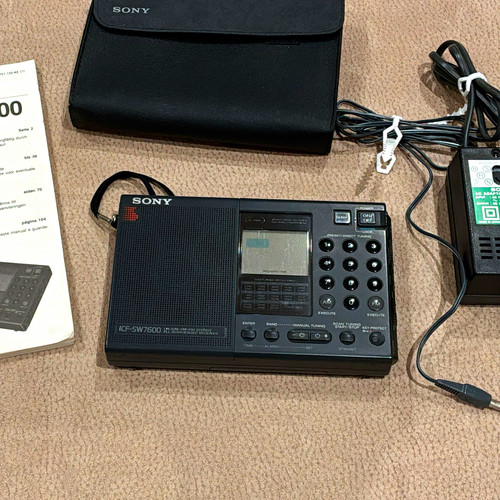 Sony icf sw7600 weltempfänger - sony, icf-sw7600