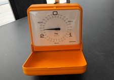 Söhnle Küchenwaage Wandwaage orange 70er Vintage Wandmontage