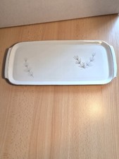 Tablett/ Kuchenteller ohne Beschädigung in der Farbe Weiß von der Fa.Schonwald