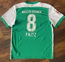 Werder Bremen Trikot GRÖßE M *NEUWERTIG* *LAGERWARE* *CLEMENS FRITZ* BULI PATCH