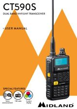 Midland CT590S Dual Band VHF/UHF Handfunkgerät Krisenfunk Mod's PMR446 Freenet