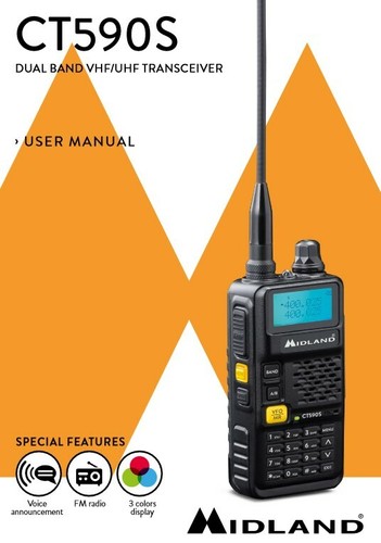 Midland ct590s dual band - dual,