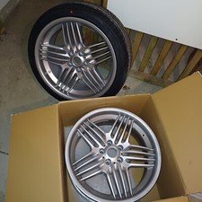 2 x ALPINA LM-Felge Dynamic 9x20" bereift 255/35 R20 97Y wie neu