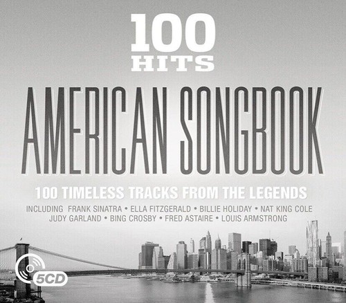 100 hits american songbook cd - american,
