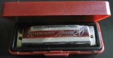Alte Mundharmonika Hohner Spezial 20 Marine-Band