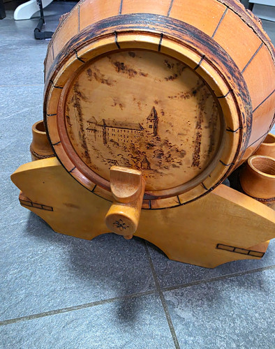 Deko schnapsfass holz - deko,