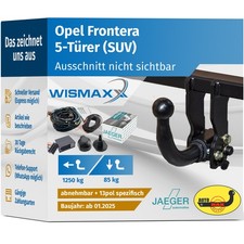 ANHÄNGERKUPPLUNG abnehmbar