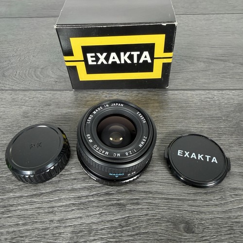 Exakta 28mm macro 49mm - exakta, f2.8