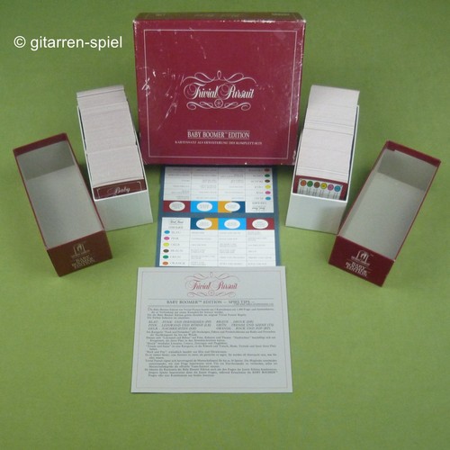 Trivial pursuit kartensatz - trivial,