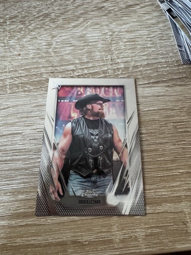 Topps chrome wwe - chrome,