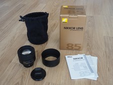 Objektiv Nikkor AF-S 85mm 1.8G in OVP - sehr guter Zustand