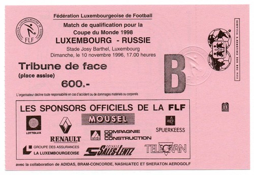 Ticket lsp luxemburg - ticket,