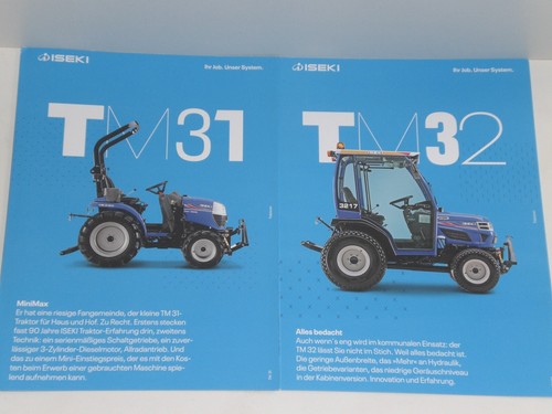 Iseki tm31 tm32 - tm31,, traktoren
