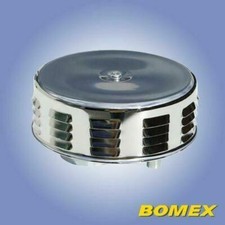 SPORTLUFTFILTER, Chrom, geschlitzt, Ersatzteil für VW Käfer, Karmann, Bus, Kübel