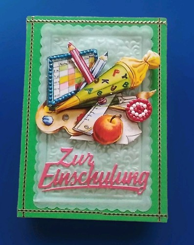 Einschulungskarte junge - junge, /