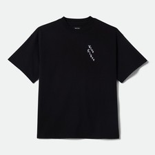 BRIXTON ALAMOSA OVERSIZED TEE T-SHIRT GR: M BLACK