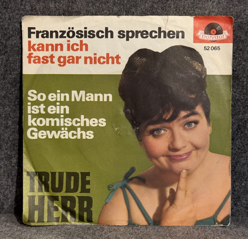 Vinyl single trude herr - trude,