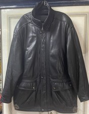 Westbury/herren Leder Jacke/schwarz,6Taschen, Reißverschluss,Futter,Ge.54(56)Top