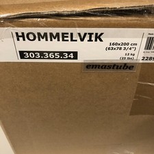 IKEA Hommelvik Bezug für Boxspringbett Risane natur 160x200cm 303.365.34 NEU OVP