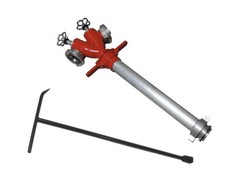 Hydranten-Standrohr DIN 14375 mit Hydrantenschlüssel Unterflurhydrant Feuerwehr 
