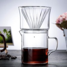 1 Stück Glas Kaffee Tropfer