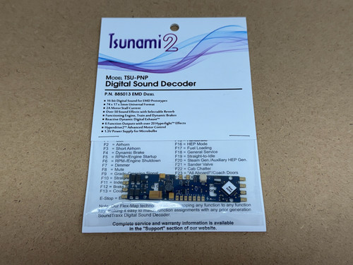 Soundtraxx tsunami2 - soundtraxx,