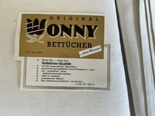 2 Bettücher, Bettlaken