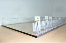 Set Vorschubsystem Glasboden selbstklebend neu Zigaretten Pusher Warenteiler Pos