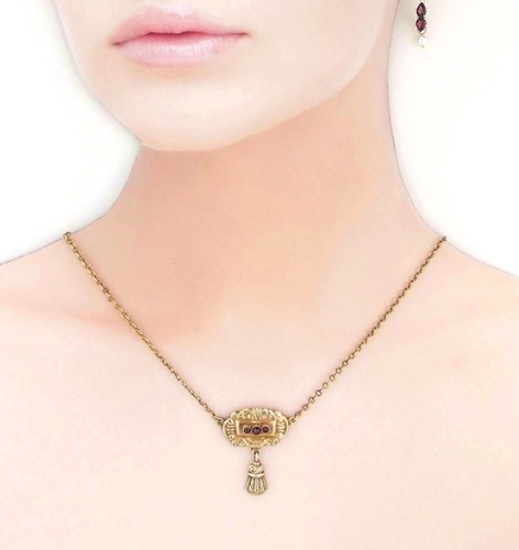 Biedermeier collier kette - biedermeier,