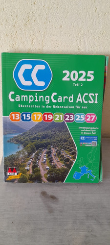 Camping card acsi 2025 - -,