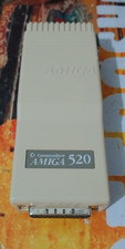 Commodore Amiga 520 TV-Modulator + TV Kabel (Amiga 500/2000)  16-bit works