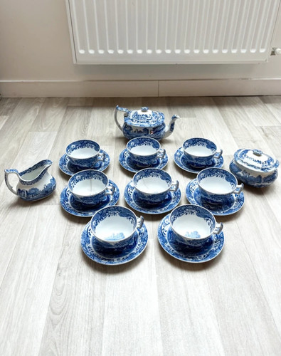 Spode blue italian teeservice - blue,