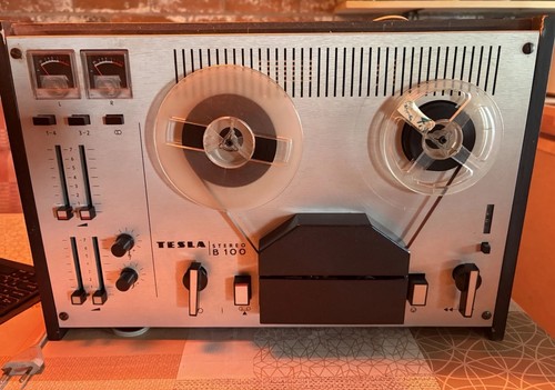 Tesla b100 stereo tonband - b100,
