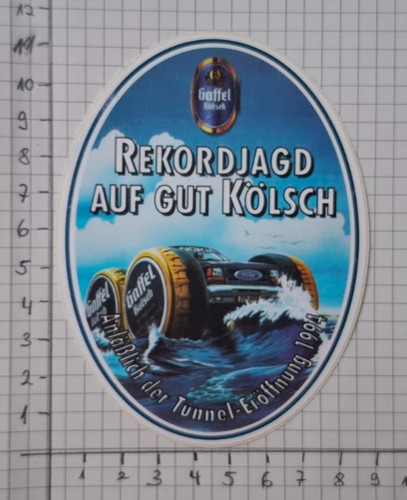 Aufkleber sticker gaffel - sticker, "gaffel