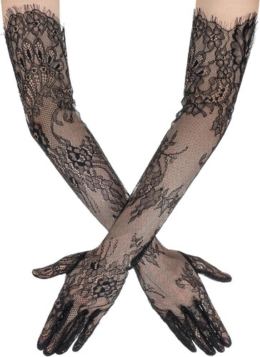 Nogeqi lang spitzenhandschuhe - nogeqi,