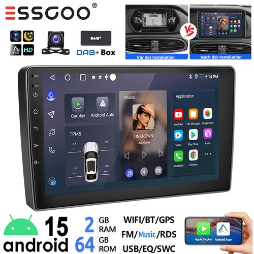 Dab autoradio 64g - autoradio, 2+64g