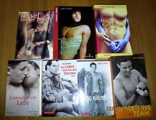 7 schwule Romane/Krimi, diverse Autoren, sehr guter Zustand