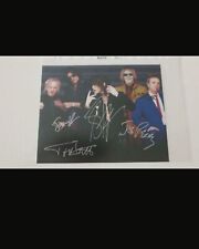 Aerosmith ORIGINAL AUTOGRAMM 5X COA 20x25 Steven Tyler und Band