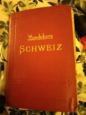 Baedeker Schweiz 1930